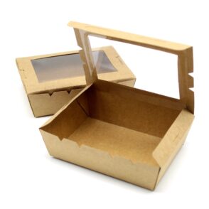 Kraft-Paper-Lunch-Box-Open-Single-Window-Fruit-Salad-Box-Takeaway-Packing-Box-Sushi-Lunch-Box-fondokia