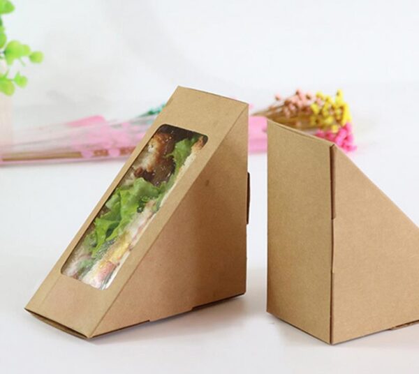 kraft paper sandwich boxes- ALFONDOKIA