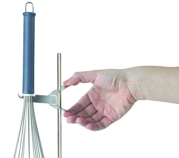 STAINLESS STEEL WHIP/THERMOMETER SUPPORT