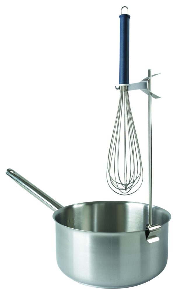 STAINLESS STEEL WHIP/THERMOMETER SUPPORT