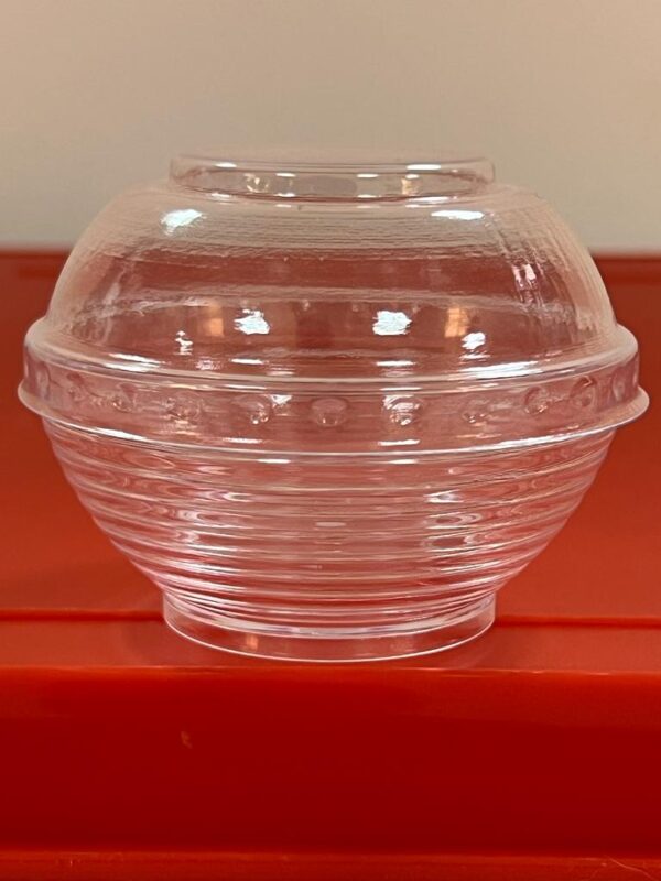 ROUND BOWL + LID 90 ML - MATERIAL PS  (10 PCS)