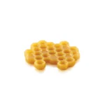 Honeycomb decoration made with Silikomart Miel 18 silicone mould