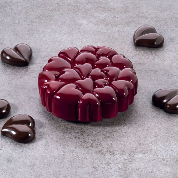 KE068S-EROS Silicone 3D Pavocake 179x178x48 h Pavoni Italy