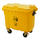 GARBAGE BIN YELLOW