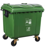 GARBAGE BIN GREEN