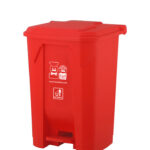 GARBAGE BIN RED