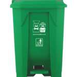 GARBAGE BIN GREEN 50 LTR