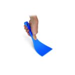 GI Metal flexible dough spatula with 10 cm blue polymer blade