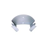GI Metal AC-APM anodized aluminum wall-mounted holder for two pizza peels