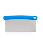 GI Metal 20 cm flexible dough scraper with stainless steel blade and blue handle