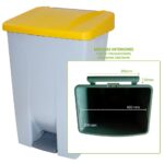 GARBAGE BIN YELLOW