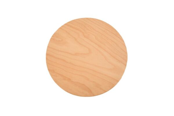 GI Metal round beech wood pizza tray, 33 cm