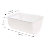 large-volume-semicircular-container