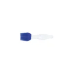 Silikomart ACC022 blue silicone pastry brush with 180 mm white plastic handle