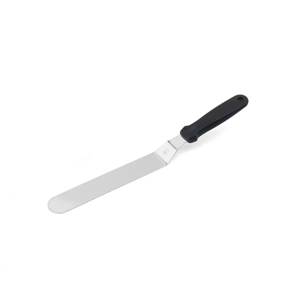 Silikomart angular pastry spatula 33 cm with flexible 16 cm stainless steel blade