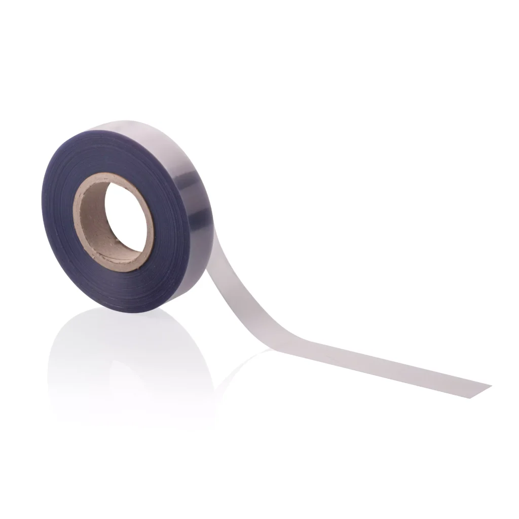 Transparent Silikomart PVC pastry roll measuring 35 mm high and 200 metres long