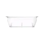 Transparent 800 ml Tritan coating mould supplied with the Silikomart Turin 620 set